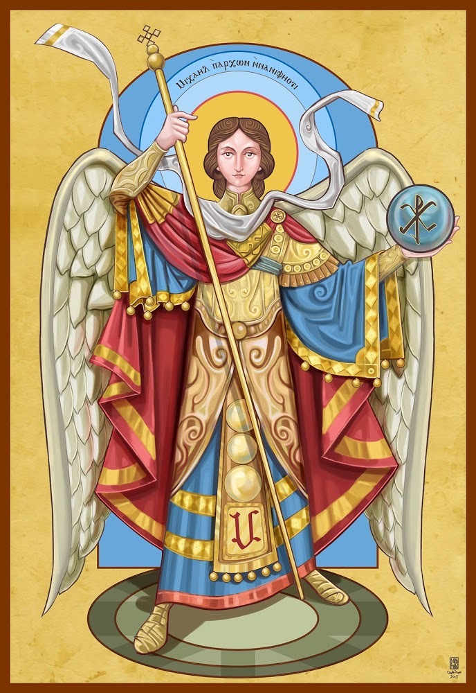 Archangel Michael (Mina Anton, 2015, © Mina Anton)