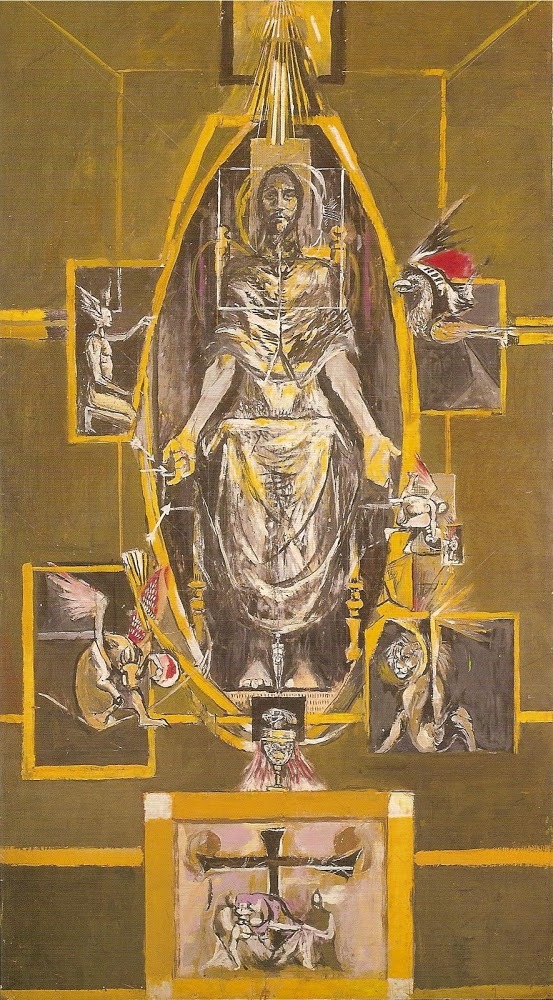 Christ in Glory in the Tetramorph (Graham Sutherland, Coventry Cathedral)