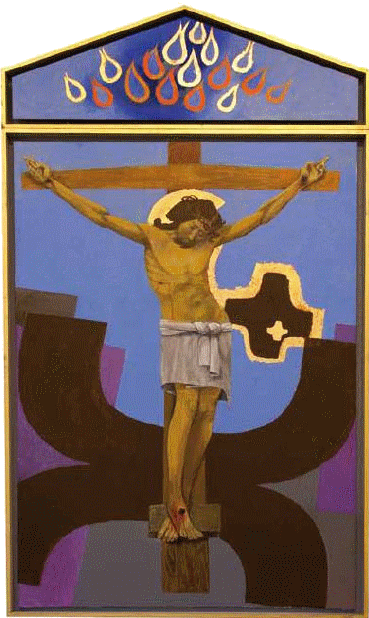 Crucifixion (Arcabas, © Arcabas)