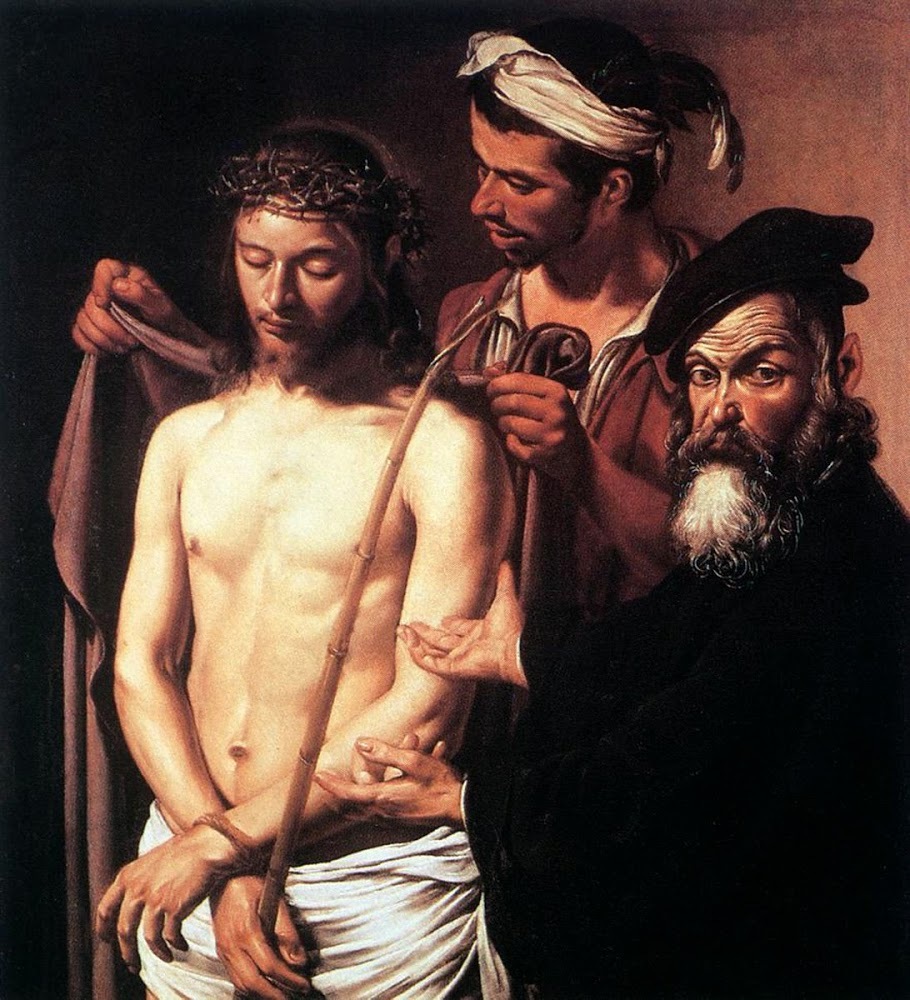 Ecce Homo (Caravaggio, c.1600, Palazzo Rosso, Genoa, Italy)