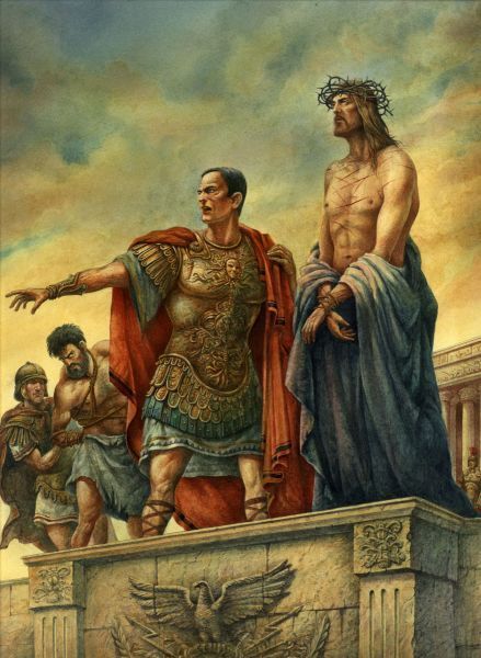 Jesus & Pontius Pilate ~ Ecce Homo (Behold the Man) (Val Buchkov, © Val Buchkov)