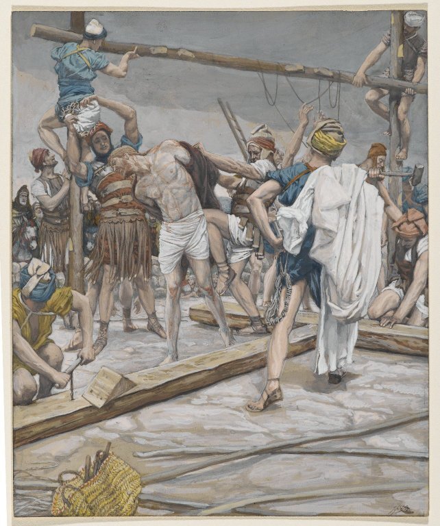 Jesus Stripped of His Raiment  (James Tissot, 1886-1894, Brooklyn Museum)