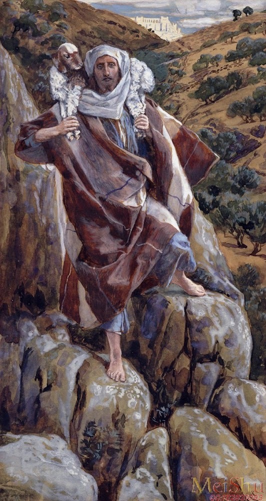 Le bon pasteur (English: The Good Shepherd) (James Tissot, 1886-1894, Brooklyn Museum)