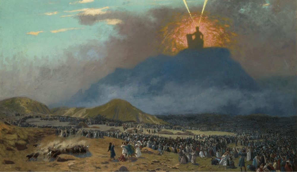 Moses on Mount Sinai (Jean-Léon Gérôme, 1895-1900)