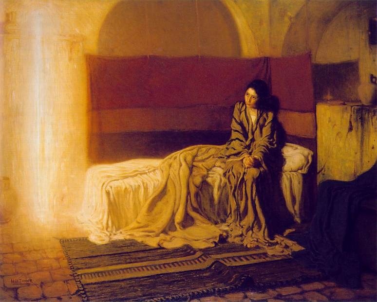 The Annunciation (Henry Ossawa Tanner, 1898, Philadelphia Museum of Art)