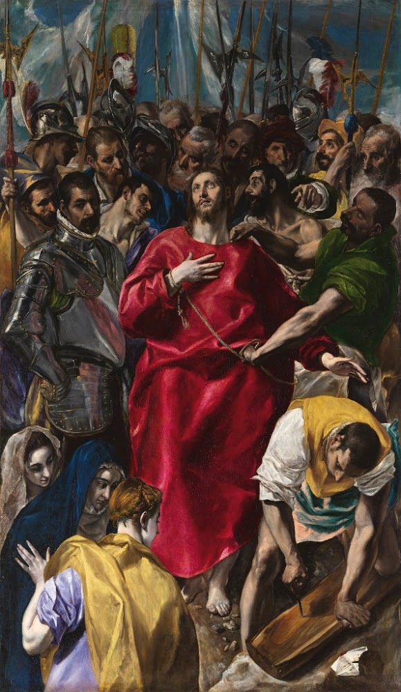 The Disrobing of Christ (El Greco, 1579,  Cathedral, Toledo)