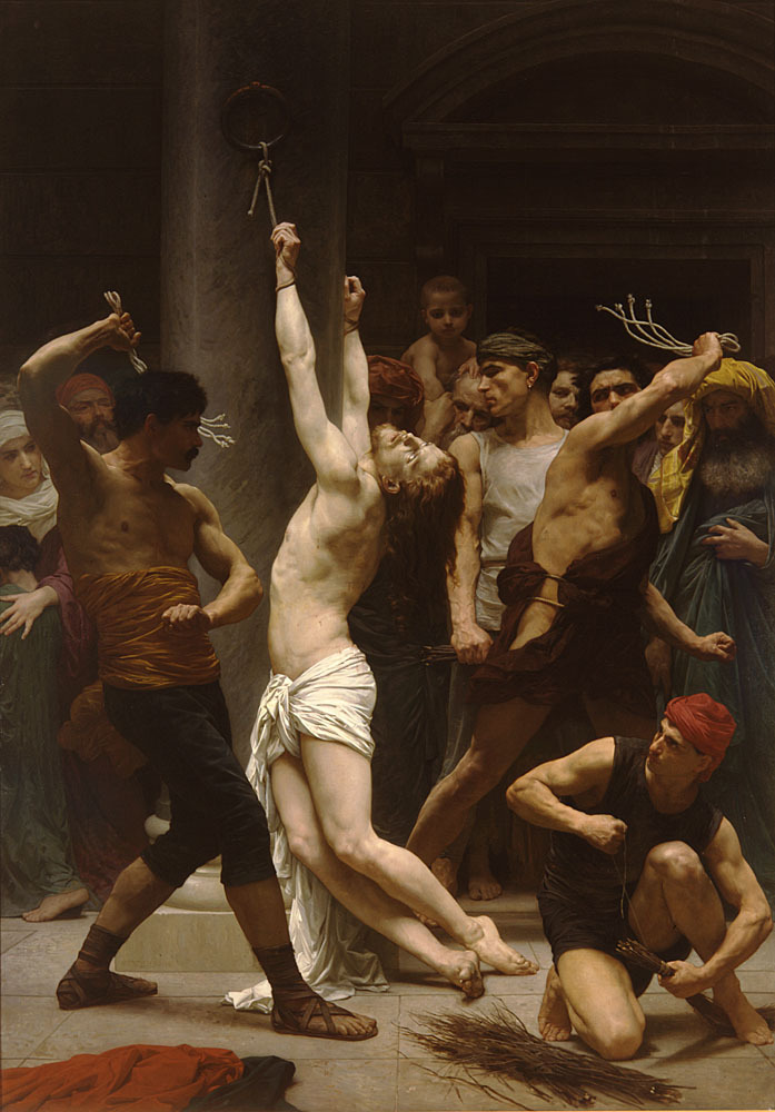The Flagellation of Our Lord Jesus Christ (William-Adolphe Bouguereau, 1880, Musée des Beaux-Arts de La Rochelle)