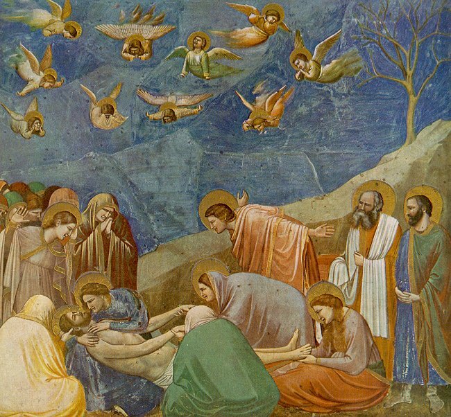 The Lamentation (Giotto, 1304-06 ,  Cappella degli Scrovegni (Arena Chapel), Padua)