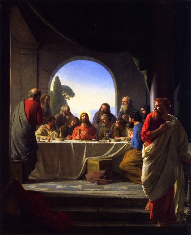 The Last Supper (Carl Heinrich Bloch, late 19th century)