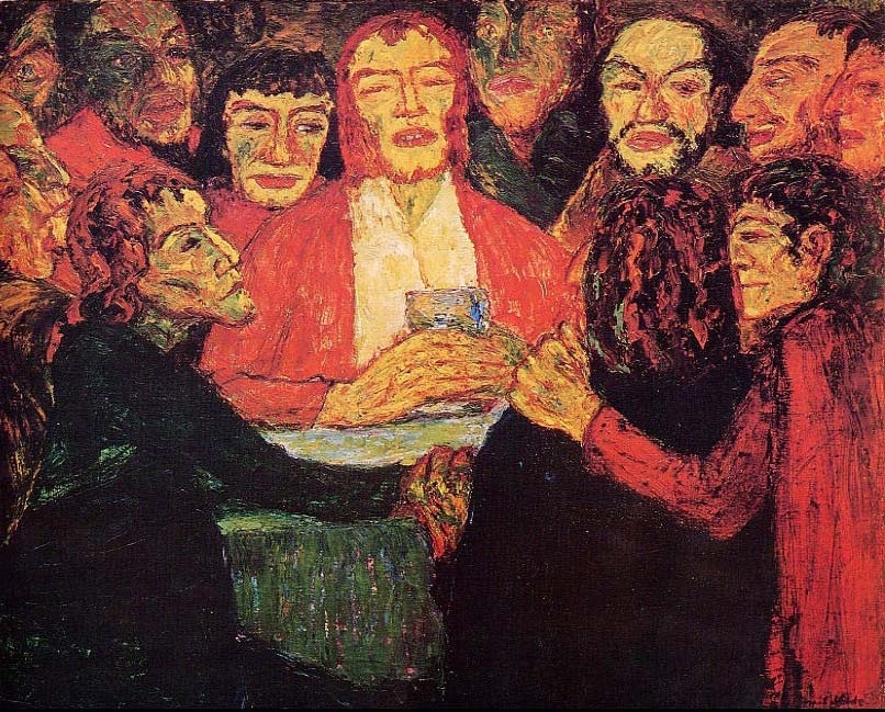 The Last Supper (Emil Nolde, 1909)