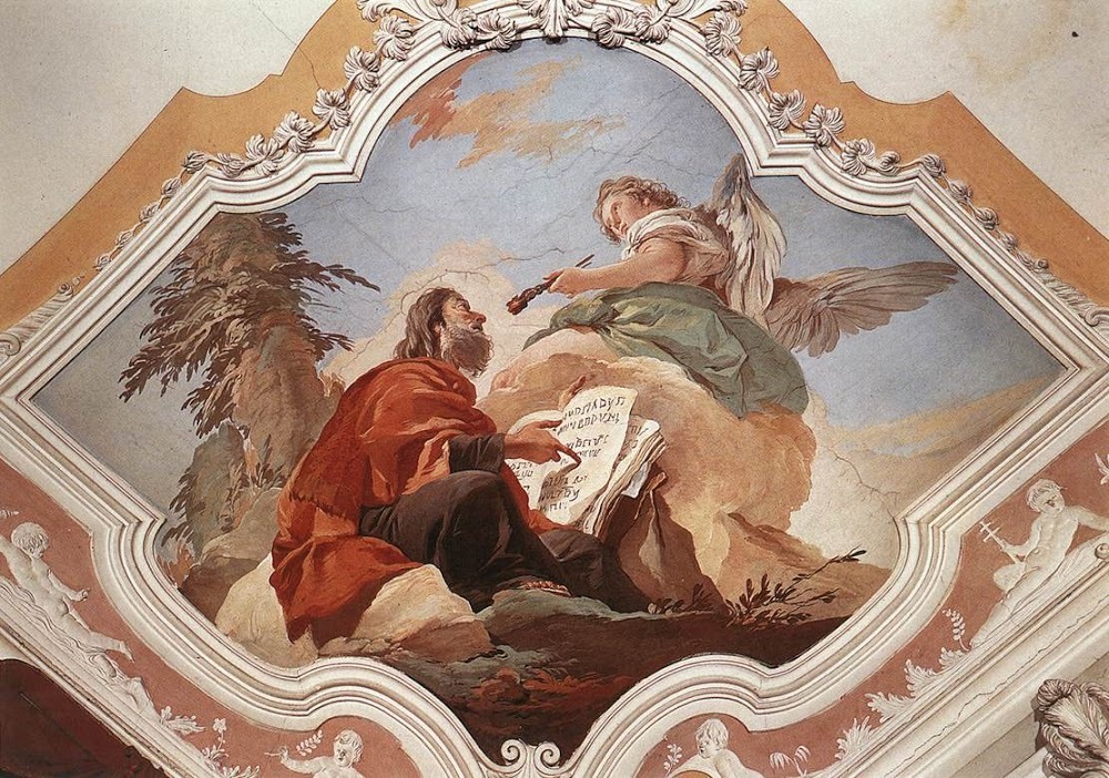 The Prophet Isaiah (Giovanni Battista Tiepolo, 1726-1729, Palazzo Patriarcale, Udine, Italy)