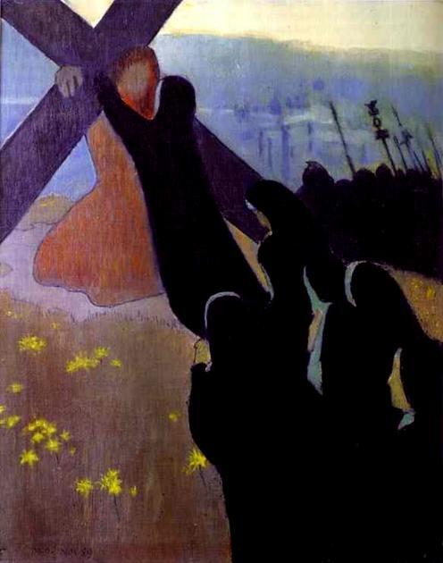 The road to Calvary (Maurice Denis, 1889)