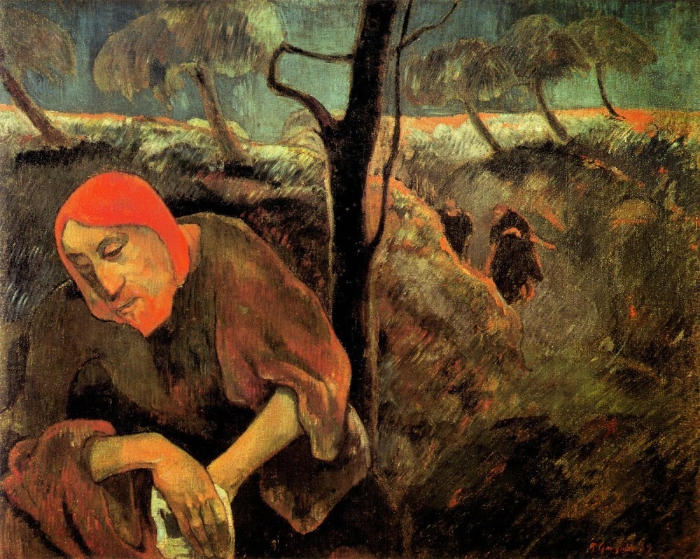 Agonía en el huerto (Paul Gauguin)