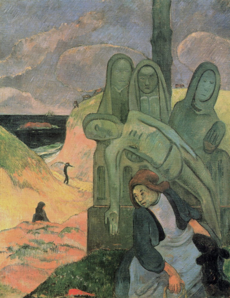 Breton Calvary (Green Christ) (Paul Gauguin, 1889,  Royal Museums of Fine Arts of Belgium, Brussels)