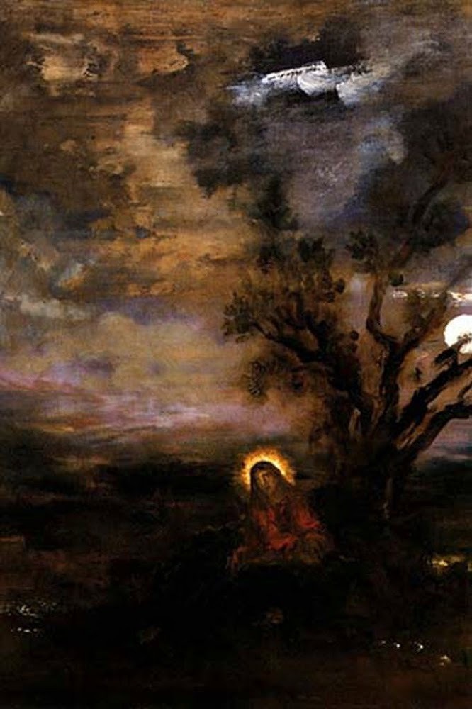 Christ in the Garden (Gustav Moreau, 1856)