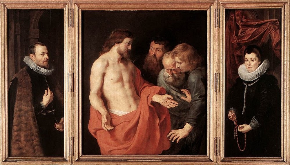 Doubting Thomas (Peter Paul Rubens, 1613-1615 ,  Royal Museum of Fine Arts, Antwerp)
