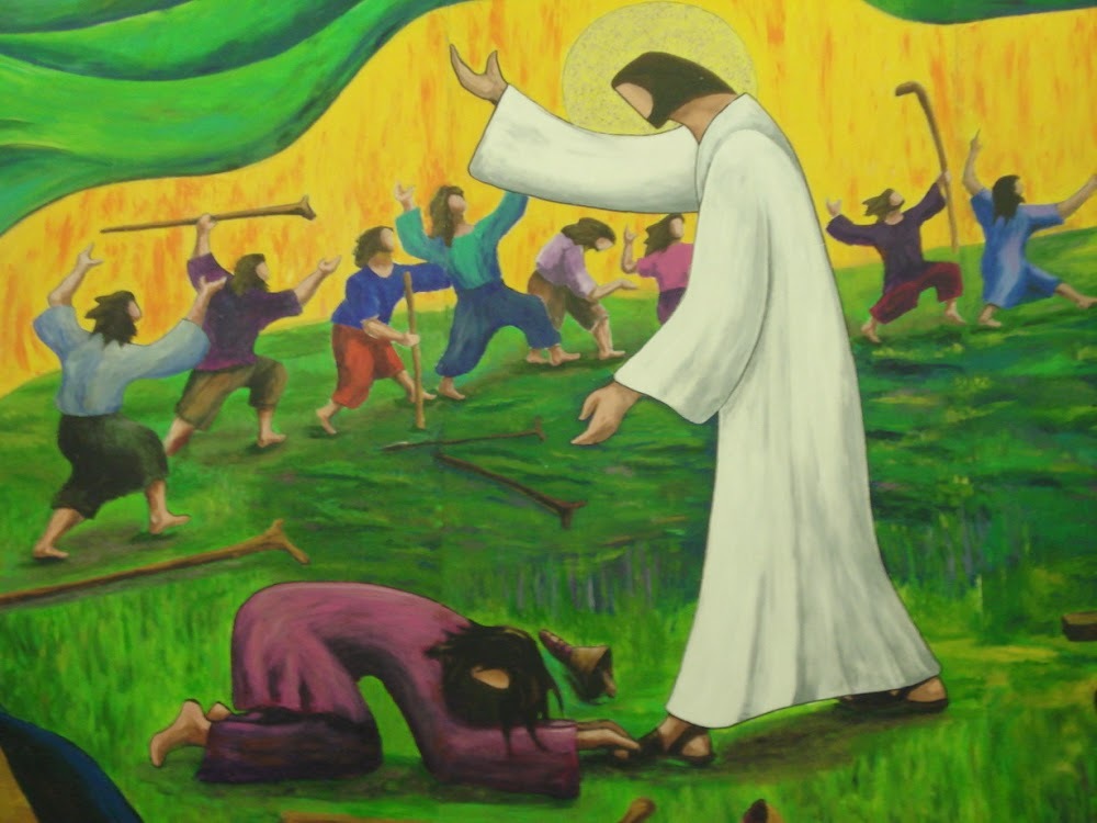 Jesus heals ten lepers 