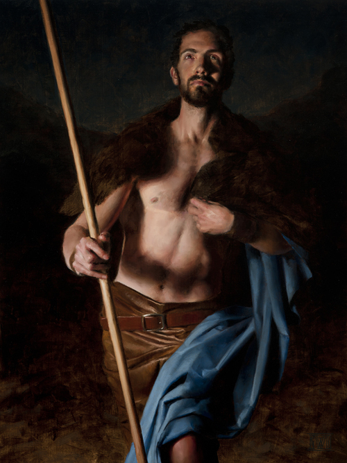 John the Baptist in the Wilderness (Ernest Vincent Wood III, © Ernest Vincent Wood III)