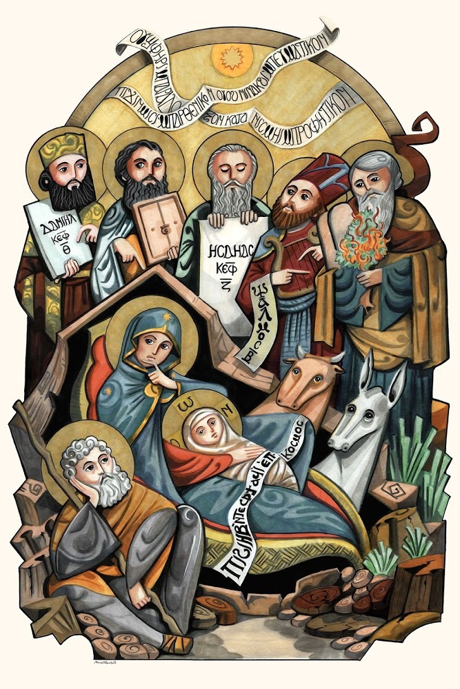 Nativity of Christ (Mina Anton, 2014, © Mina Anton)