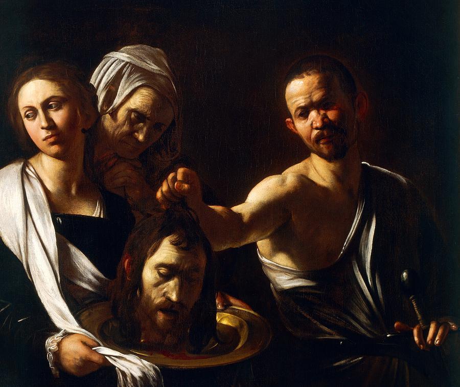 Salome Receives Head Of John The Baptist (Caravaggio)