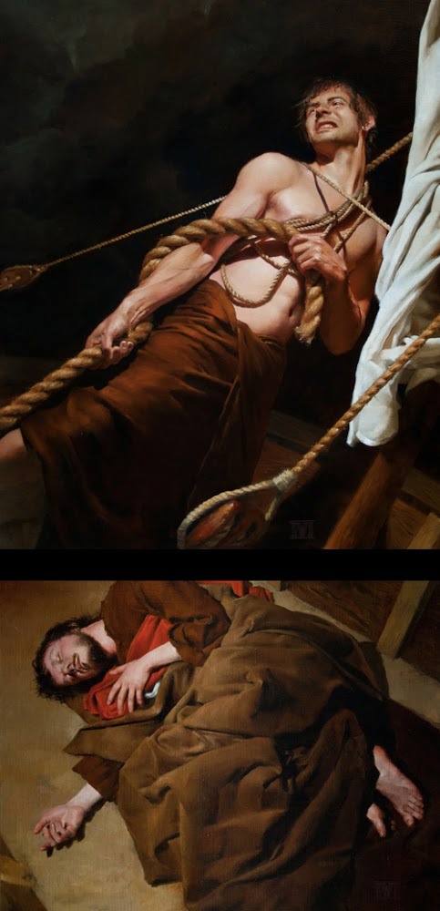 Struggling Sailor Sleeping Savior (Ernest Vincent Wood III, © Ernest Vincent Wood III)