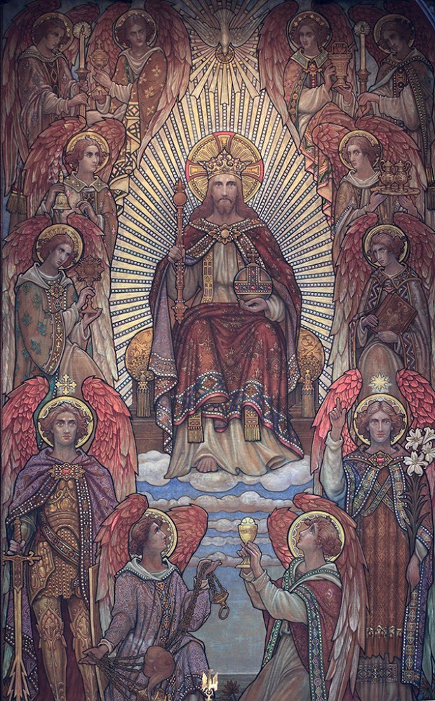 Tapestry of Christ the King (Saint James the Greater Roman Catholic Church in Saint Louis)