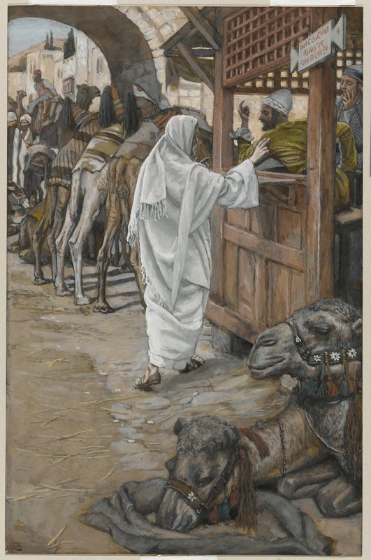 The calling of St. Matthew (James Tissot, Brooklyn Museum, New York)