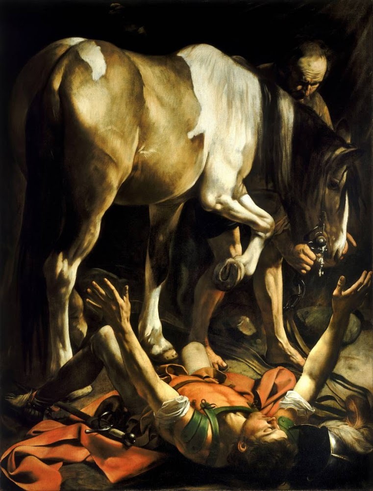 The Conversion of Saint Paul (Caravaggio, 1600/1601, Odescalchi Balbi Collection, Rome)