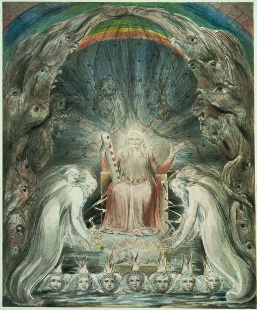 The Four and Twenty Elders Casting Their Crowns Before the Divine Throne (William Blake, c. 1803-05, Tate Collection, Millbank, London)