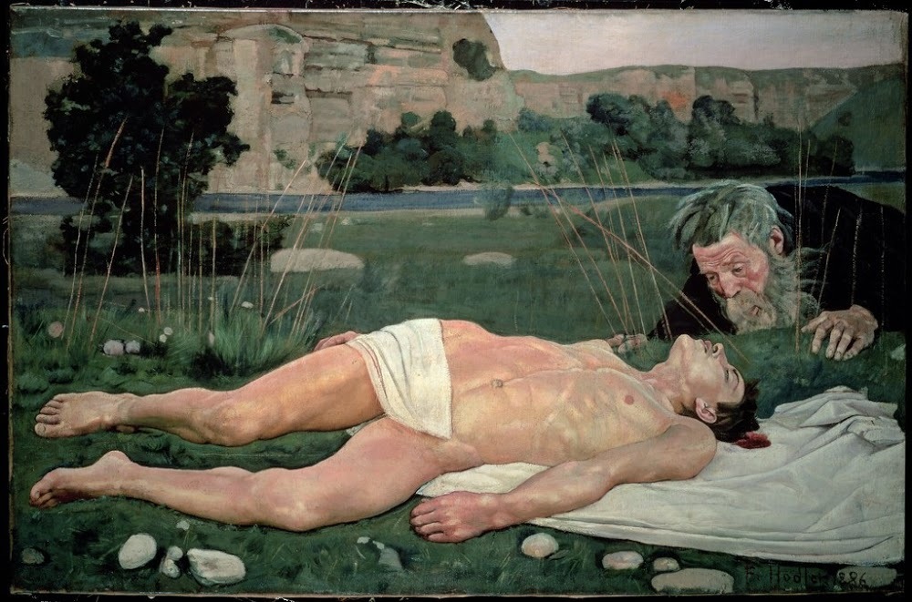 The Good Samaritan (Ferdinand Hodler, 1886, private collection)