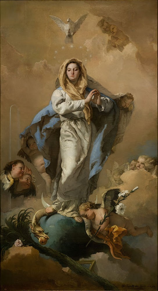 The Immaculate Conception (Giovanni Battista Tiepolo, 1768, Prado, Madrid)