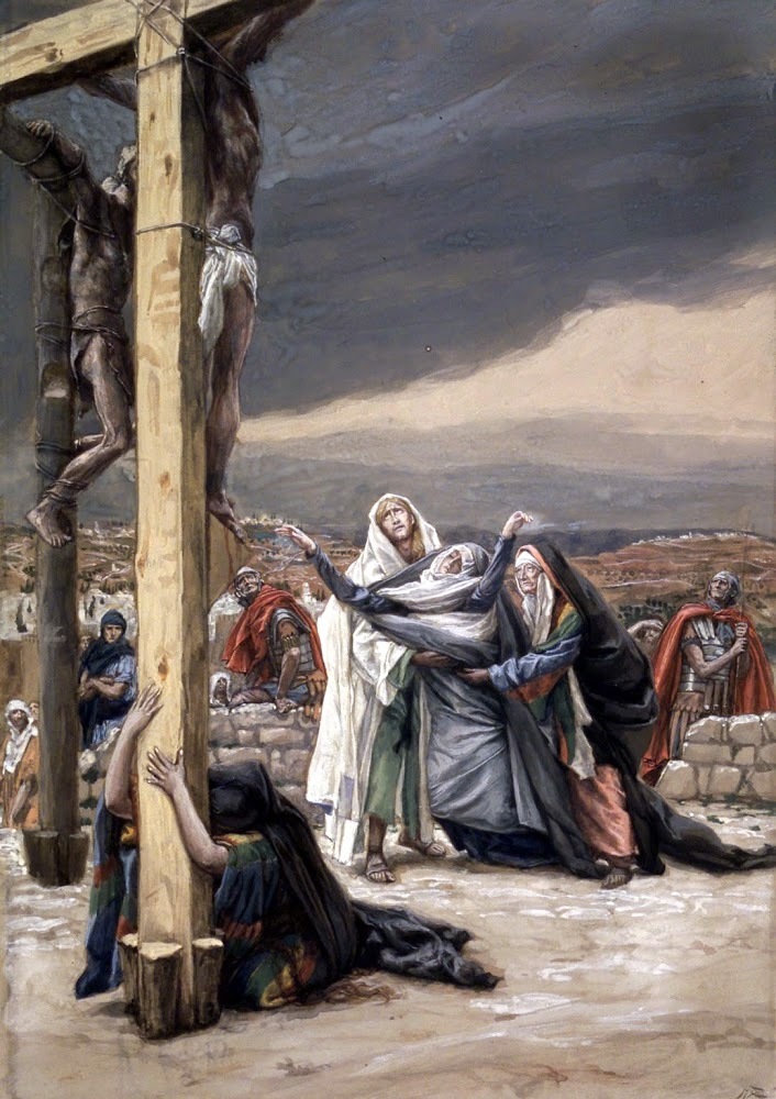 The Sorrowful Mother - Mater Dolorosa (James Tissot, 1886-1894, Brooklyn Museum, New York)
