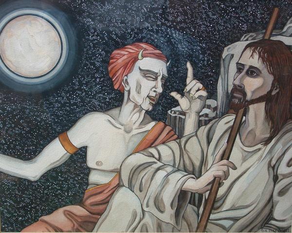 The Temptation of Christ (James Anderson, 2009, © James Anderson)