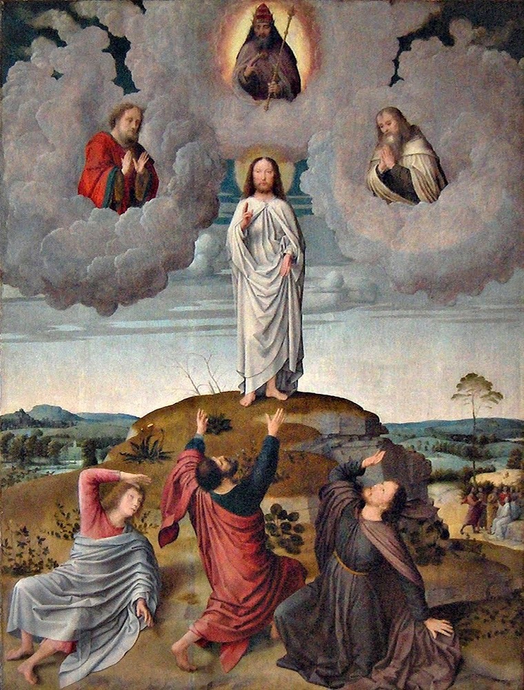 The Transfiguration of Christ (Gerard David, 1520, O.L. Vrouwekerk, Bruges)